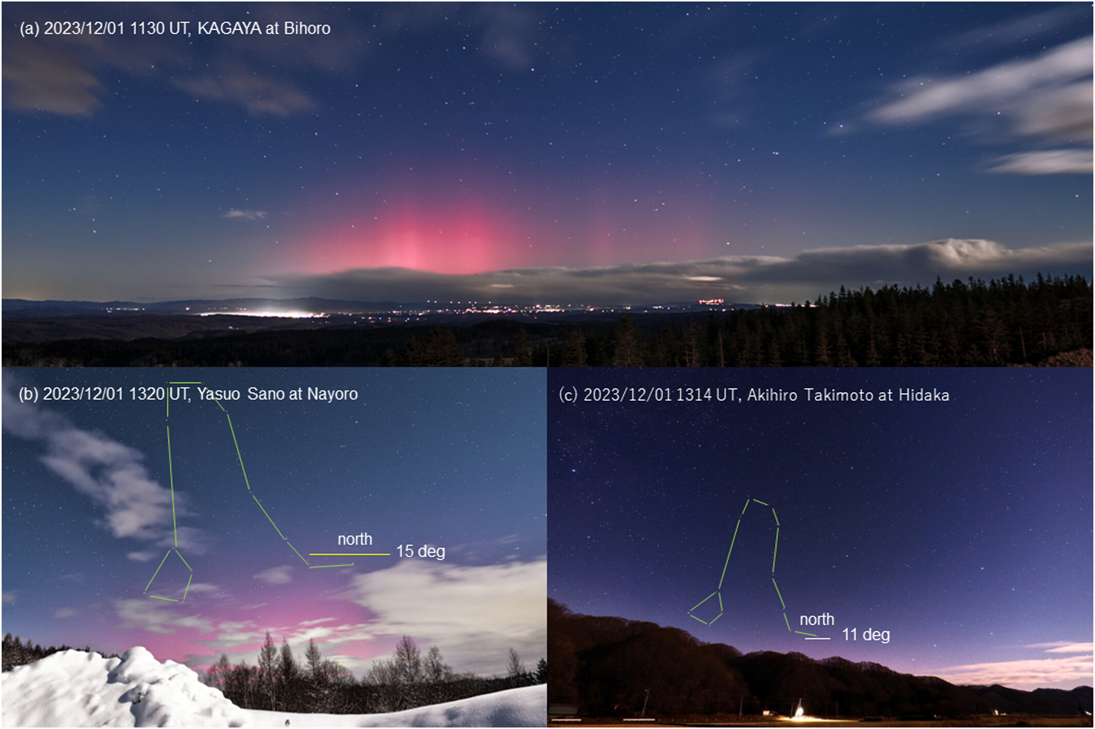 Cause of Unusually Bright Aurora Borealis Sighted from Hokkaido