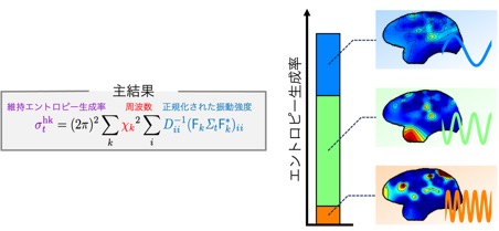 熱力学的散逸の振動モード分解と脳データ解析への応用