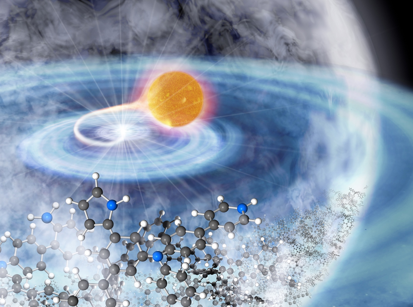 Successful synthesis of organic dust produced in nova explosions