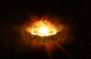 Ia型超新星の爆発直後の閃光を捉えることに成功！