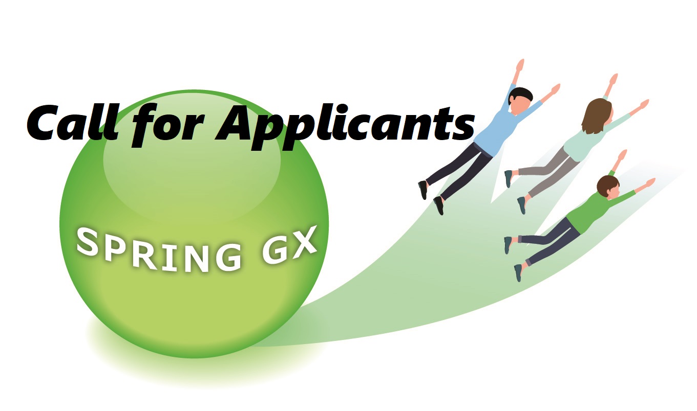 Doctoral Student Support Project (SPRING GX)  Call for Applications for April 2022 Admission! (Deadline: January 31)