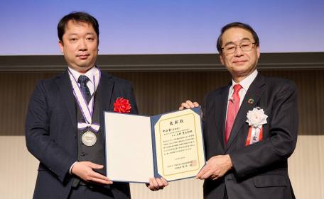 上村想太郎教授が2021（令和3）年度の中谷奨励賞を受賞