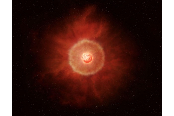 Twinkling stars fuel interstellar dust