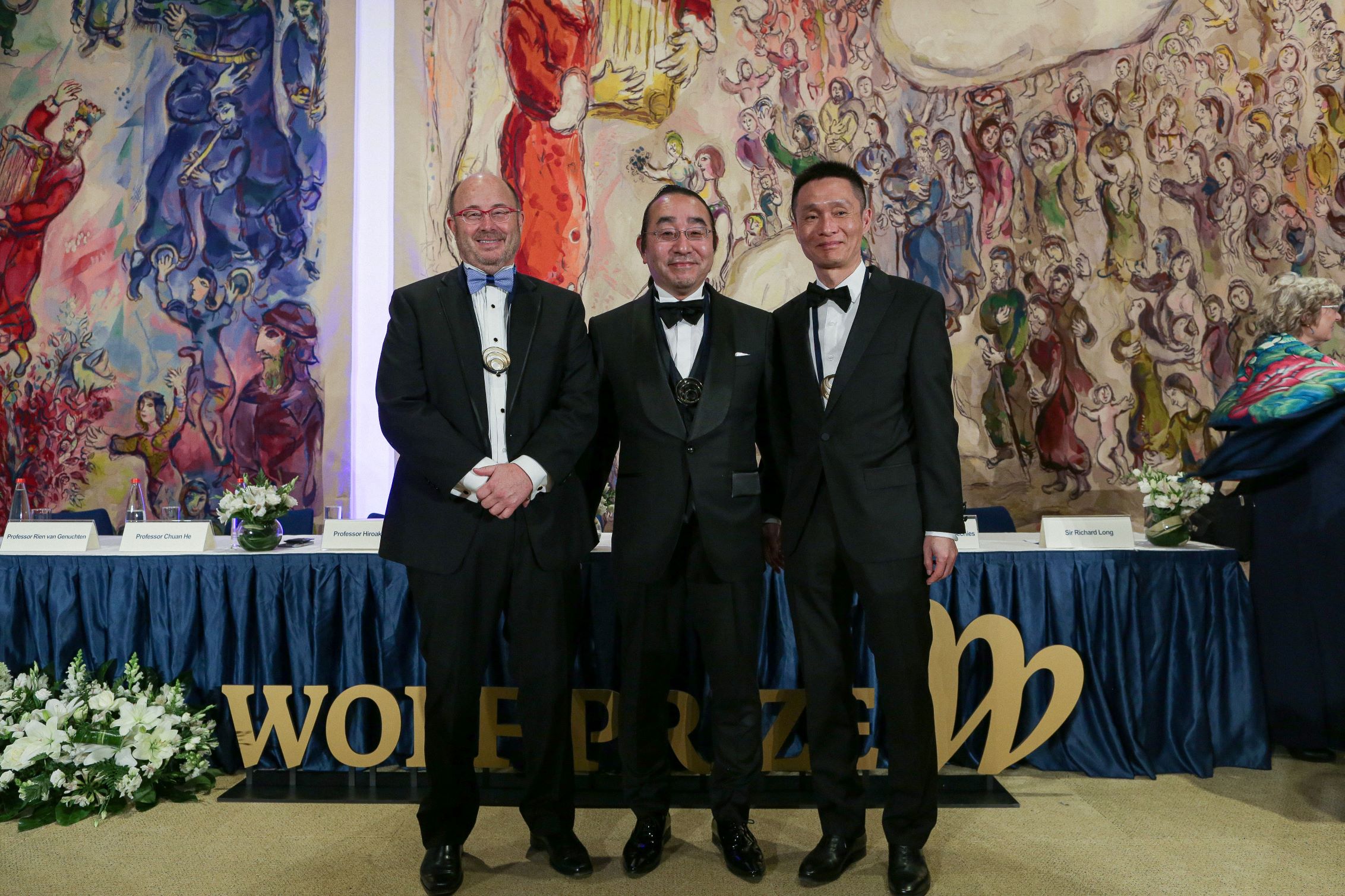 Wolf Prize 2023 awards ceremony held; Professor Hiroaki Suga among recipients